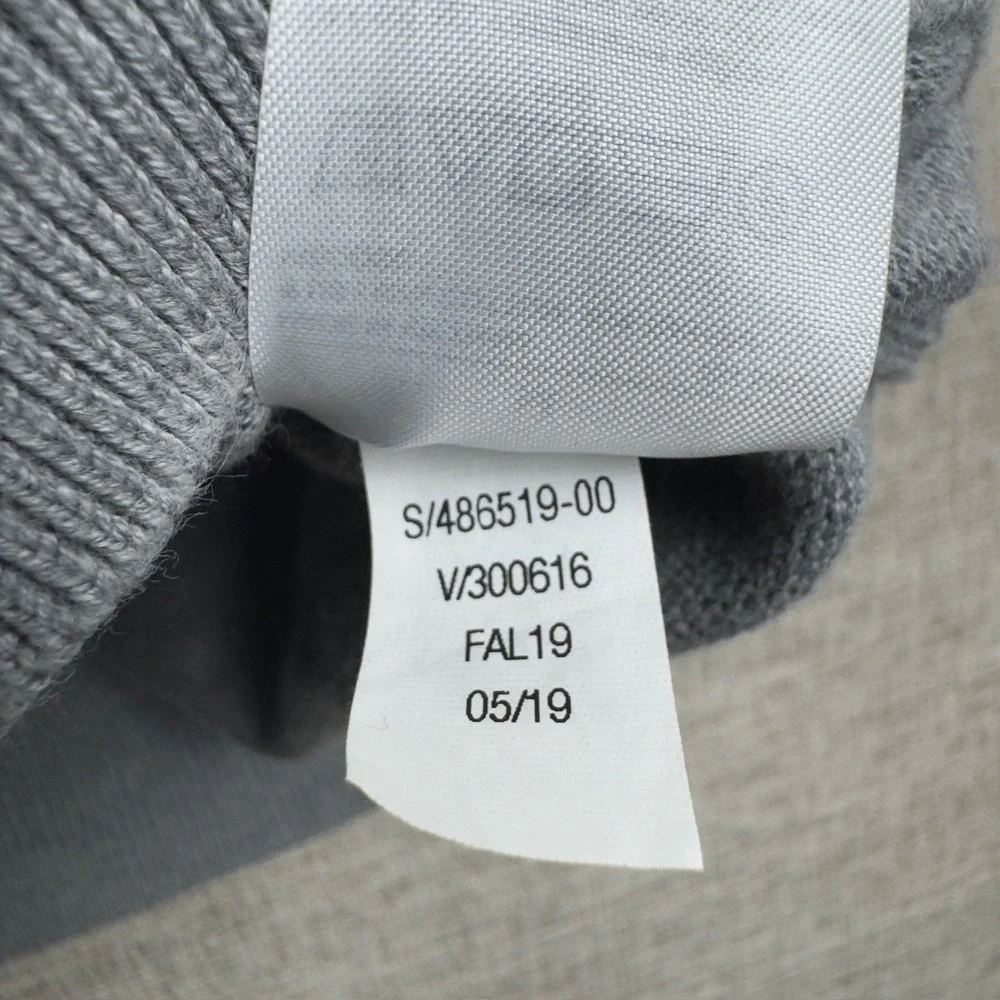 Banana Republic Mens Quarter Zip Knit‎ Sweater Medium Office Casual